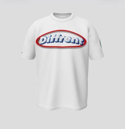 Diffrent-white shirt-size M