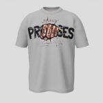 BROKEN -Grey-Shirt-Size-M