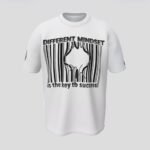 DIFFRENT MINDSET-White-Shirt-Size-L